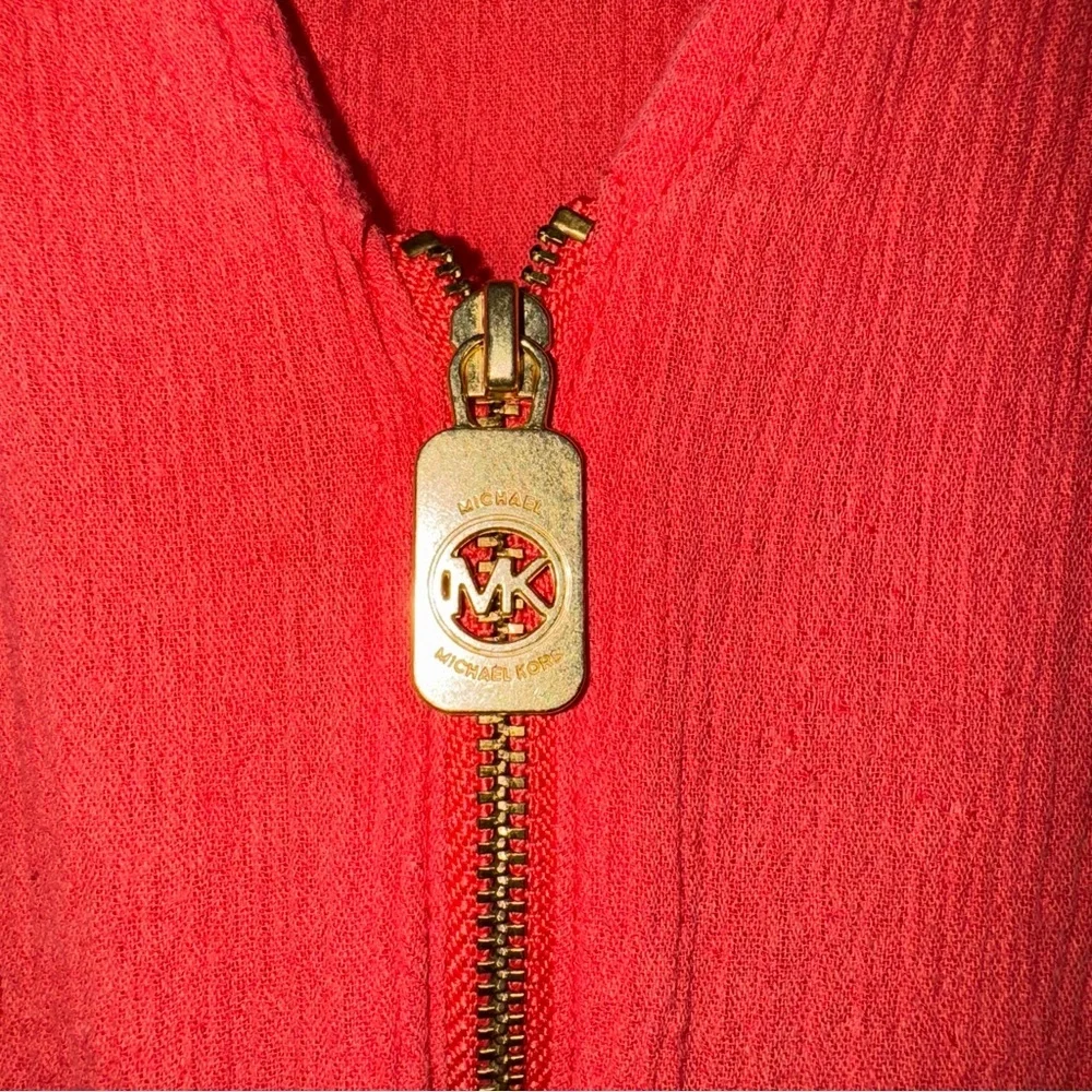 Michael Kors Coral Flutter Sleeve Blouse‎ Size S